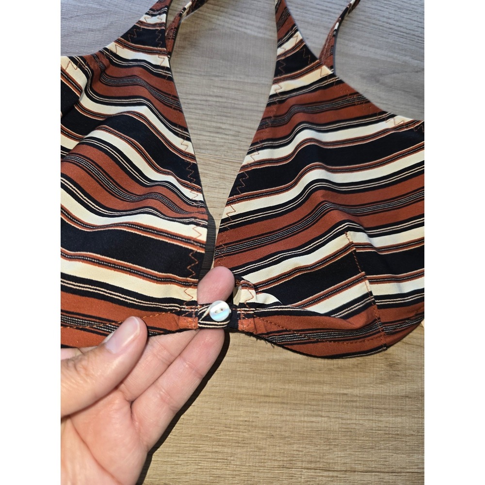 NWT DOEN Women Bikini Set XXL Palermo Montecito Stripe Underwire Portugal beach - Picture 5 of 10